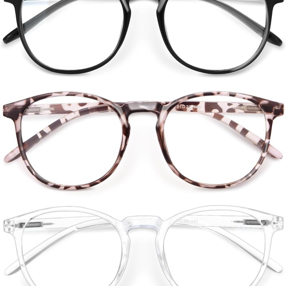 Iconic Blue Light Glasses for Woman - Computer Glasses 99% Blue Light Blocking -